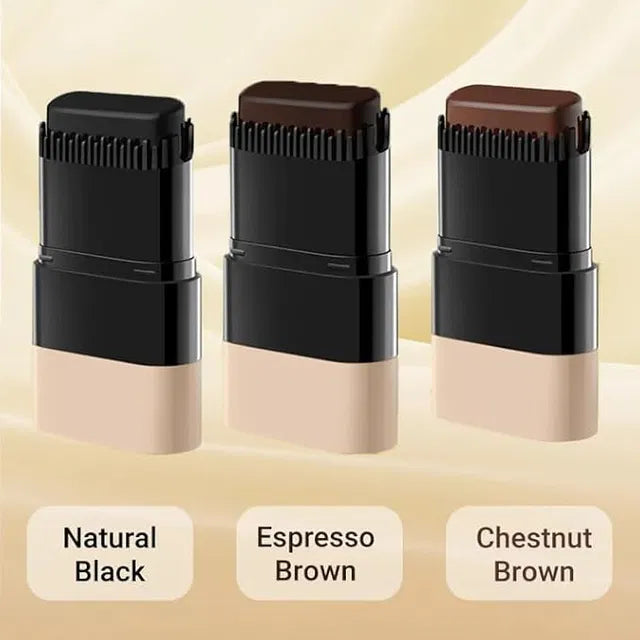 Instant Hair Dye Stick with Built-in Comb, Gray Hair Dye, 2-in-1 Touch-Up Comb(DM @Zora&Zinc for other shades)