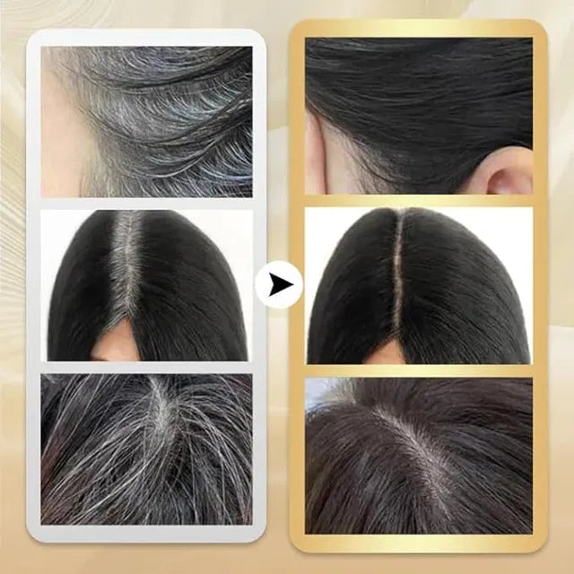 Instant Hair Dye Stick with Built-in Comb, Gray Hair Dye, 2-in-1 Touch-Up Comb(DM @Zora&Zinc for other shades)